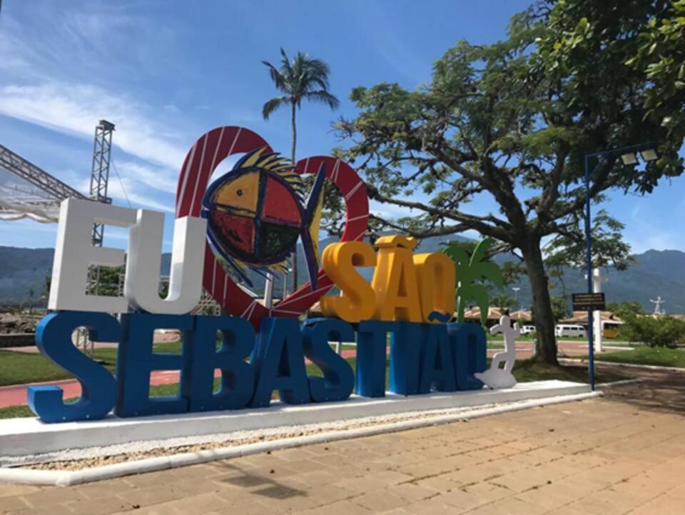 Casa-Sobrado Proximo A Balsa De Ilha Bela E Rodoviaria Hotell Sao Sebastiao  Eksteriør bilde